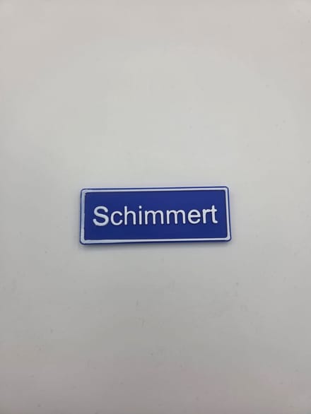 Koelkast Magneet plaatsnaam 8 X 3 CM Schimmert