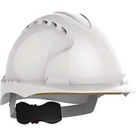 JSP veiligheidshelm EVO®3-Revolution®, EN 397, wit, PE, 6-punts harnas, draaibare sluiting, ca. 375 g