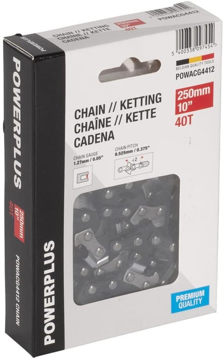 Powerplus - POWACG4412 - Ketting - 10" - 250mm - 40T - Premium