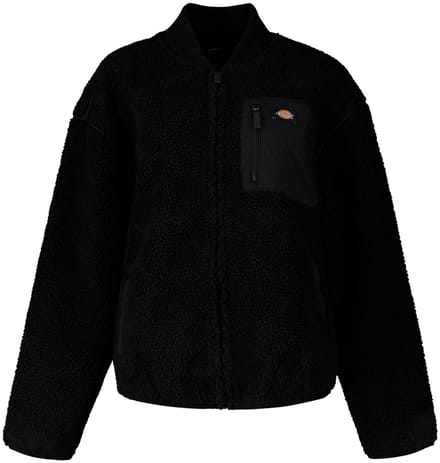 Dickies Central Sherpa Bomberjack Zwart S Vrouw