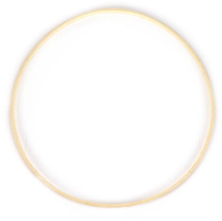 Graine Creative bamboe ring knutselmateriaal 35 cm multicolor.