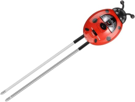 Bodemtester - Plantmeter - Planten Verzorgen - 3-in-1 Analyse - 24 cm - Groen