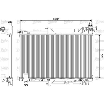 Radiateur VALEO 733146
