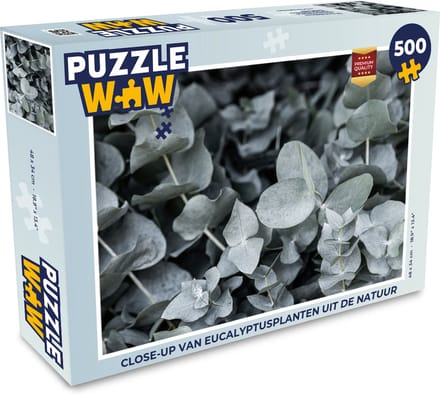 Puzzel Natuur - Planten - Eucalyptus - Bladeren - Legpuzzel - Puzzel 500 stukjes