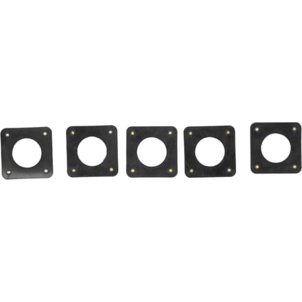 5 Stuks 42 Stappenmotor Demper Silicone Schokdemper Dempingspakking voor 3D-printer 2mm black