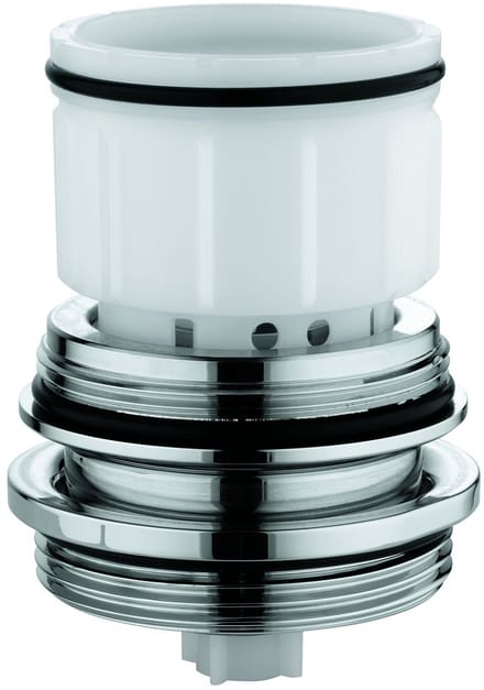 GROHE Deksel 43248 compleet voor Rondo A.S. met schroefdraadring metaal, 43248000