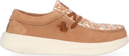 HEYDUDE - Wendy Comf Luxe Dames Instappers Tan - Maat 40