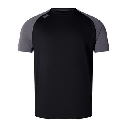 Canterbury Heren Elite Training T-Shirt (Zwart/Magnolia Marl)