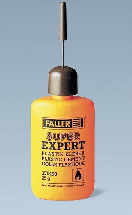 Faller Hobbylijm - 170490 Super-Expert Plasticlijm 25gr Lijm