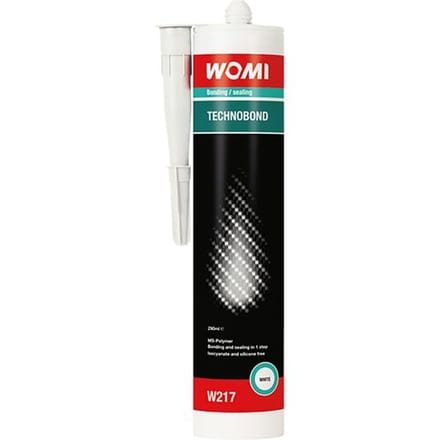 Womi Technobond Elastische Montagelijm Wit – 290 ml – Flexibel & Sterk – Nette Witte Afwerking – Professionele Montagekwaliteit