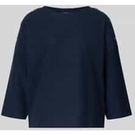 loose fit 3/4-shirt van katoenmix met modal-aandeel