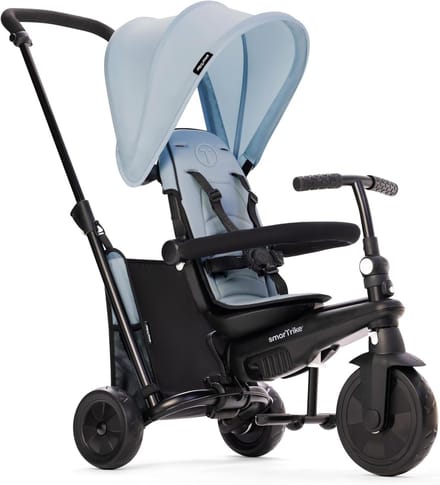 Kinderdriewieler - Loopfiets Pram - Kind Ontwikkeling - Groeit Mee - 102 x 48 x 96 cm - Grijs