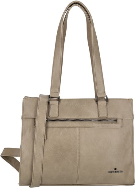 Enrico Benetti Julia Shopper Schoudertas - Lichttaupe