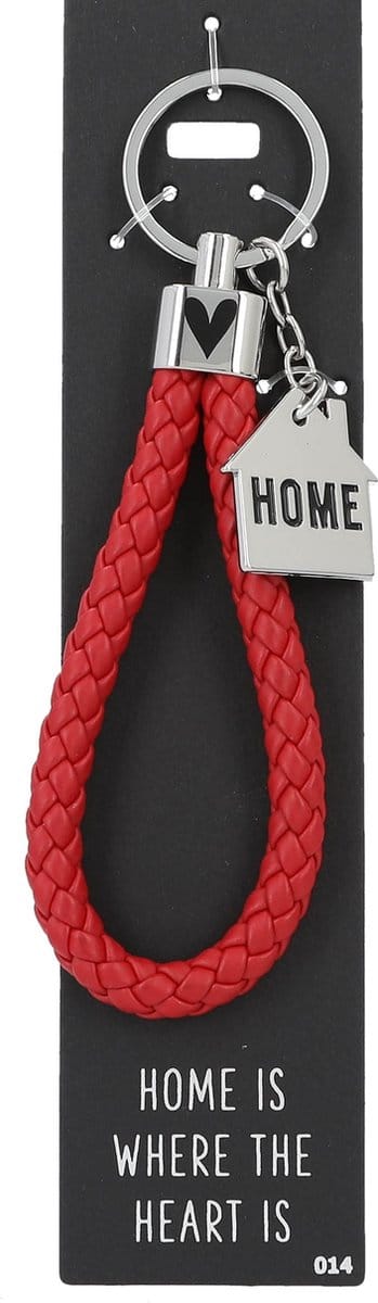 Depesche - Sleutelhanger "Do not forget me!" - motief 014 met de tekst "Home"