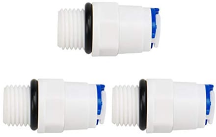 Snelkoppeling Waterzuiveraar Push to Connect voor RO Systeem - 1/4" BSP Mannelijk