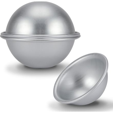 9cm Halve Cirkel Vorm Aluminium Halfrond Chiffon Cake Pan Bikini Cake Dessert Pudding Bakvorm gray
