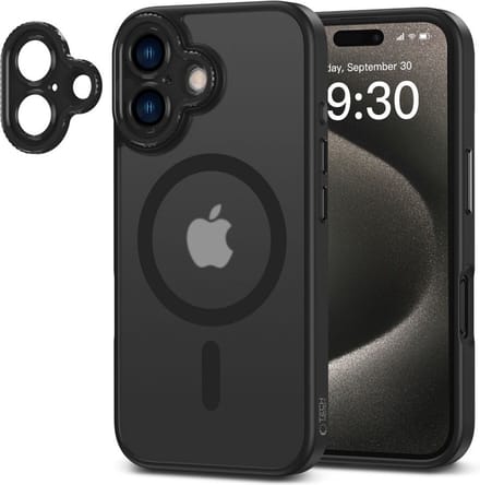 Tech-Protect MagCam MagSafe Case for iPhone 16 - Translucent