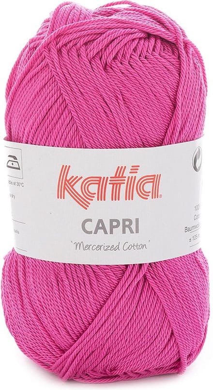 Katia Capri - 82138 licht fuchsia - Katoen Garen