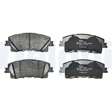 Remblokset DELPHI LP3907