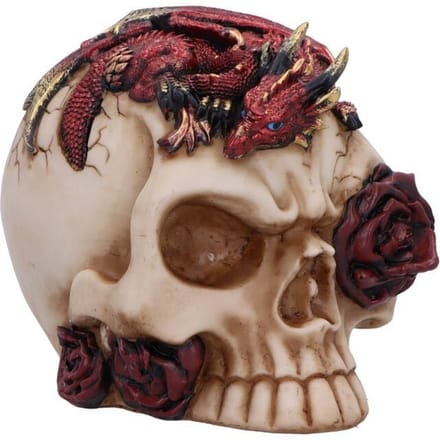 Nemesis Now - Rose Flame 14.5cm Beeld/figuur - Schedel - Multicolours