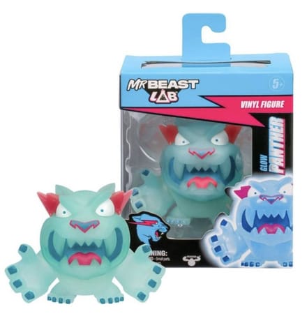 Vinylfiguur - MOOSE TOYS - Glow Panther Mr. Beast Lab - 8,8 cm - Collectie