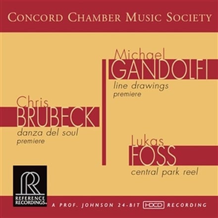 Concord Chamber Music Society - Brubeck-Gandolfi-Foss (CD)