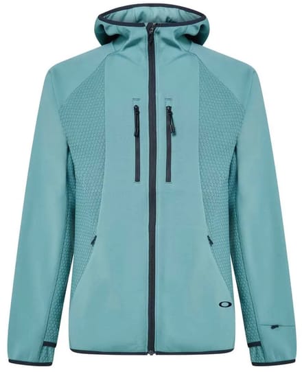 Oakley Apparel Drift Tech Fleece Met Volledige Rits Groen,Blauw M Man
