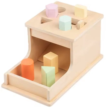 Myka's Vormen Box - Sensorisch Speelgoed - Vanaf 1 jaar - Hout - Montessori