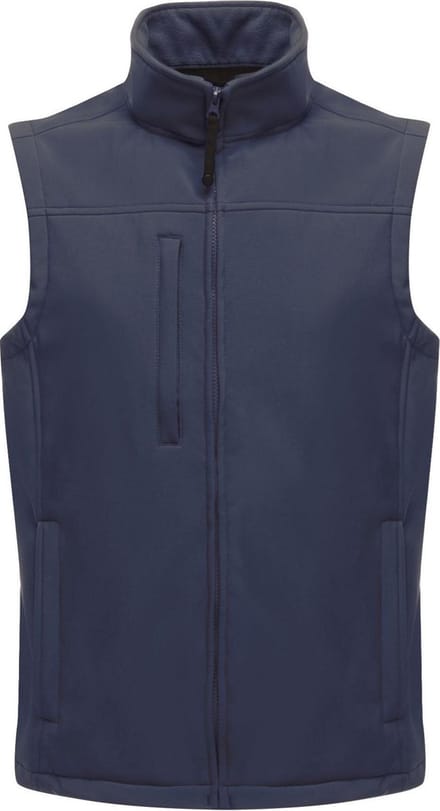 Vest Heren Outdoor Zip Front High Collar