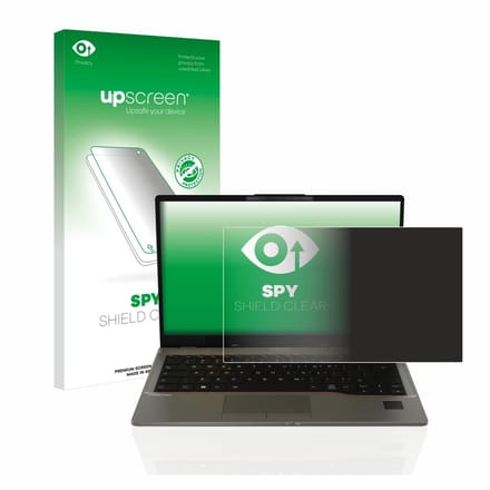 upscreen - privacy screenprotector voor Fujitsu Lifebook U7412 - Folie Beschermfolie Blauwlichtfilter