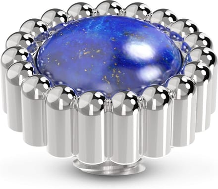 Melano Vivid Bali Gemstone Steentje Lapis Lazuli Zilver