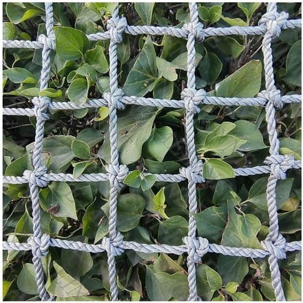 Klimnet Outdoor - Speeltuin Net - Veilige Bescherming - Sterk Polyamide - 3x4 Meter - Zwart