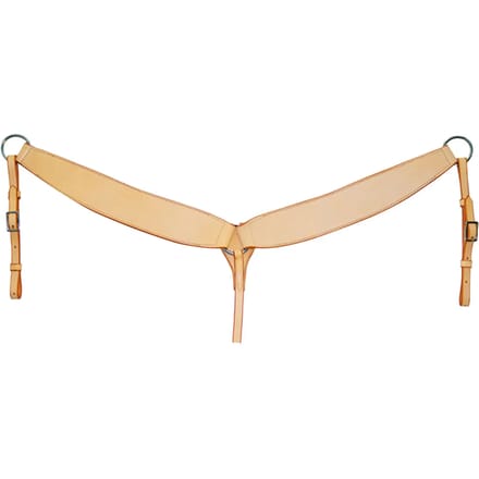 Leren western jachthalsband, soepel en glad Lakota