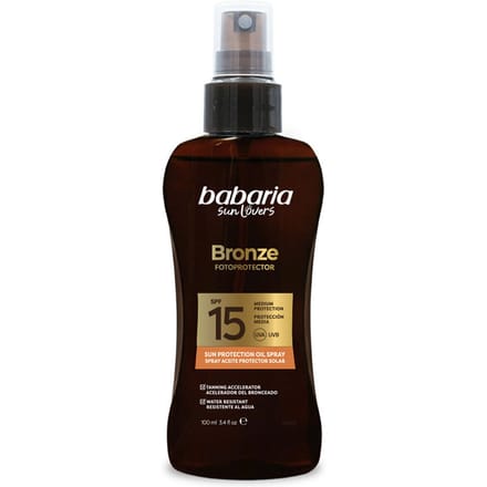 Sun Lovers Bronze Spray Aceite Protector Solar Spf15 100 ml