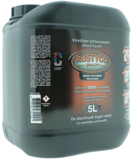 Rustyco | Rustyco 1010 Roestoplosser              concentraat 5ltr