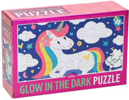 Wins Holland Glow in the Dark Puzzle 100 pcs. - Assorted 2D Puzzels