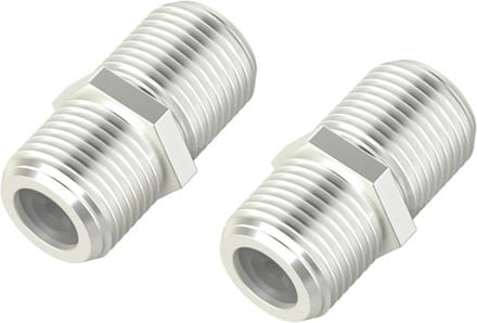Hama SAT-adapter, F-koppeling - F-koppeling, 2 stuks