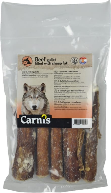Carnis Gevulde Slokdarm Schapenvet 5 stuks