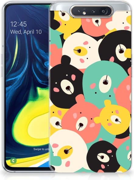 Samsung Galaxy A80 Telefoonhoesje met Naam Bears