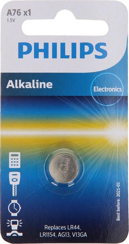 Philips A76/01B Minicel Alkaline