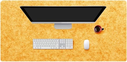 Extra Grote Bureauonderlegger - XL Muismat & Schrijfmat Antislip - Vilt - 110x40 cm