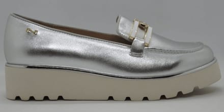 Nathan-baume Dames Mocassin | Zilver | Maat: 40