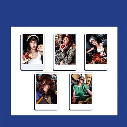 KPOP 5Pcs/Set SPAGHETTI Album L Ver Photocard [Fotokaarten]