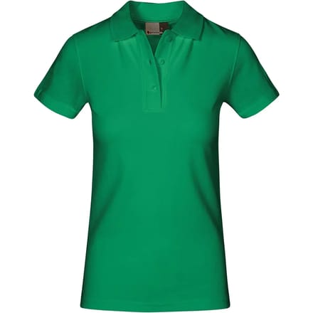 Damespolo 'Superior' met korte mouwen Kelly Green - XL