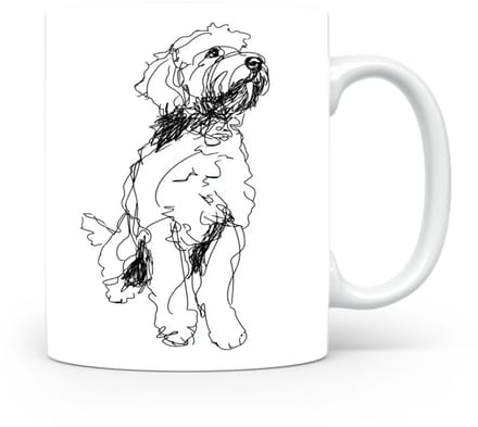 Beker Portugese Waterhond