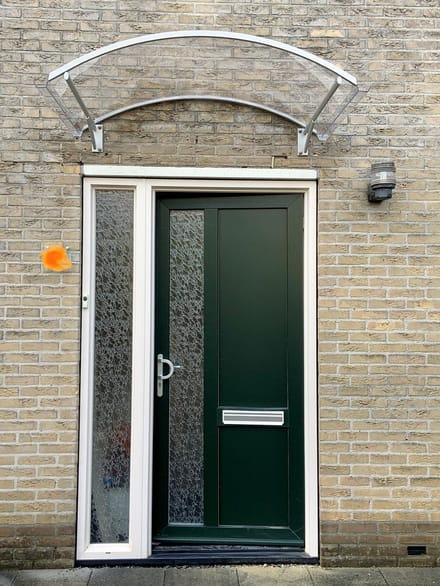 Deurluifel - BV Secco - 150 x 90 x 32 cm - rvs optiek