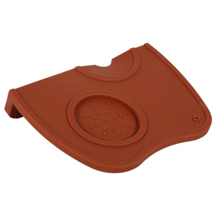 1x Antislip Espresso Koffie Tamper Aanstamhouder Siliconen Mat Pad (Koffie) wit