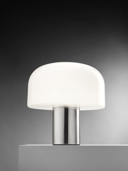 Flos Bellhop T Tafellamp Licht Aluminium/Glas