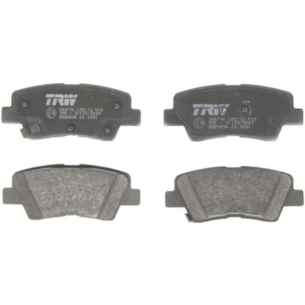 Remblokset TRW GDB3594, achter