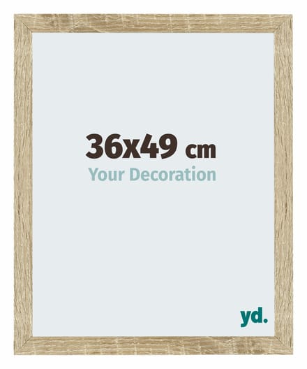 Your Decoration - Fotolijst 36x49 cm - MDF - Sonoma Eiken - Mura